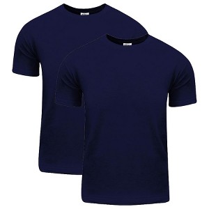 2 Pack Shaka Wear Men's Active Comfort Cotton Short Sleeve Crew Neck T-Shirt - 1 of 4
