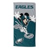Disney NFL Mickey Eagles Splash Hugger Beach Towel - Philadelphia Eagles - 3 of 3