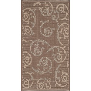 Courtyard CY7108 Power Loomed Indoor and Outdoor Rug - Safavieh - 1 of 3