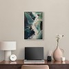 Art Remedy Sage River Blue Abstract Wall Art Framed - 2 of 4