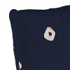 18"x18" Skyline Furniture Square Outdoor Throw Pillow Tamara Blue: Geometric Pattern, Zipper Closure - 3 of 4