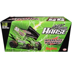 Winged Sprint Car #55 McKenna Haase "Interstate Batteries" McKenna Haase Racing (2024) 1/18 Diecast Model Car by ACME - 1 of 2