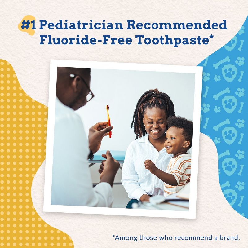 Orajel Kids Paw Patrol Fluoride-Free Training Toothpaste - Fruity Fun - 1.5oz, 5 of 10