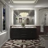 Apmir Super Bright 192 LEDs/m Back LED Lighted Anti-Fog Tempered Glass Bathroom/Vanity Mirror with ETL & 3-Year Warranty - 2 of 4