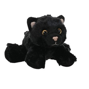 Wild Republic Hug'ems Black Cat Stuffed Animal, 7 Inches - 1 of 1