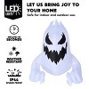 Joyfy 4.5 FT Tall Halloween Inflatable Outdoor Decoration, Inflatable Scary Ghost with Rotating LED for Halloween Window Yard Lawn Outdoor Decoration - 3 of 4
