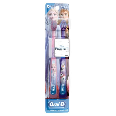 Oral-B Kids' Featuring Disney Frozen Toothbrush - Soft - 2 ct