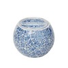 SKL Home Saturday Knight Ltd Bubbles Stylish Uniquely Hand Crafted Toothbrush Holder - 4.13" x 5.13" x 5.13", Smoke - 2 of 4
