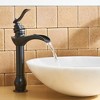 BWE Waterfall Single Hole Single-Handle Vessel Bathroom Faucet in oil rubbed bronze - 2 of 4