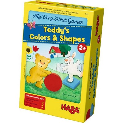 HABA My Very First Games - Teddy's Colors and Shapes (Made in Germany)