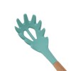 Unique Bargains Spoon Hand Wash Only Pasta Claw Silicone Wooden Handle 12.6" 1 Pc - 4 of 4
