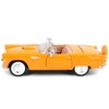 1956 Ford Thunderbird Orange 1/24 Diecast Car Model by Motormax - 2 of 3