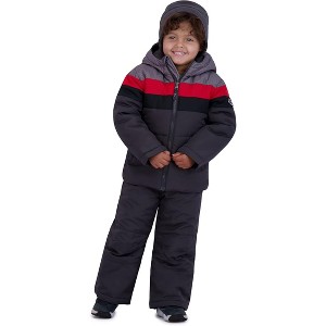 Rothschild Little/Big Boys' Heavyweight Ski Jacket and Snowbib Snowsuit Sets - 1 of 4