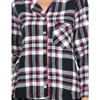 Ashford & Brooks Women's Flannel Plaid Pajamas Long Pj Set - 4 of 4