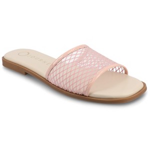 Journee Women's Breckley Flat Sandals - 1 of 4