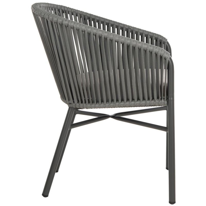 Matteo Rope Chair (Set of 2) - Grey - Safavieh., 5 of 10