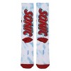 Sonic The Hedgehog I'm Outta Here Adult Tie-Dye Athletic Crew Socks - 4 of 4