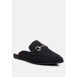 Briar Horsebit Embellishment Slip On Mules - 1 of 2