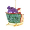 Jim Shore 3.0 Inch Santa In Sleigh Twas The Night Ornament Tree Ornaments - 2 of 3