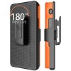 Nakedcellphone Combo for Sonim XP10 (XP9900) - Case with Stand and Belt Clip Holster - 2 of 4
