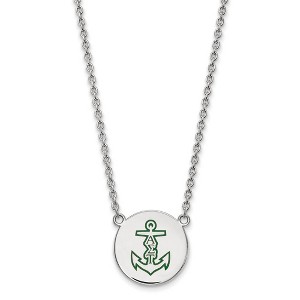 Black Bow Jewelry Sterling Silver Alpha Sigma Tau Greek Life Necklace 18 Inch - 1 of 4