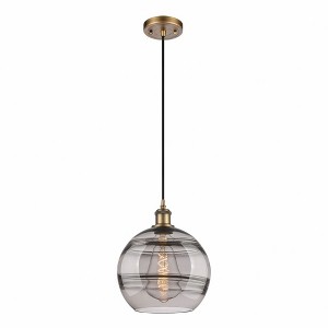 Rochester - 1 Light Cord Hung Mini Pendant In Industrial Style-11.63 Inches Tall and 10 Inches Wide - 1 of 1