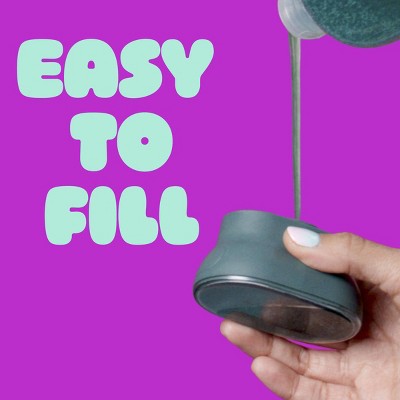 Brite by Scotch-Brite Fillable Palm Scrubber Dish Sponge with Built-in Soap Dispenser and Drain + Dry Stand