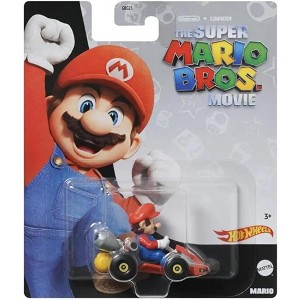 Hot Wheels Mario Kart 1:64 Scale Movie, Mario Kart Collectible Vehicle - 1 of 2