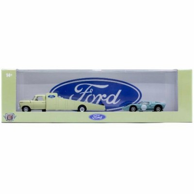 M2 Machines 1969 Ford F-350 & 1966 Ford GT40 MK Auto Haulers R89