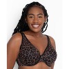Curvy Couture Women's Full Figure Sheer Mesh Plunge T-shirt Bra - 2 of 4