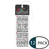 Abc's of Christianity List Bold Primaries Cardstock Tassel Bookmarks, Pack of 12 - 2 of 2