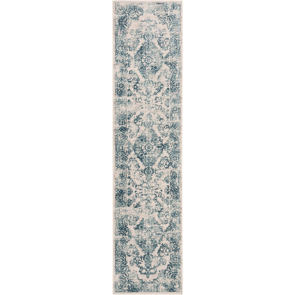  Maybury Loomed Rug Blue/Beige