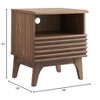 Modway Render Mid-Century Modern, One-Drawer Nightstand, Walnut - 3 of 4