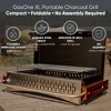 GasOne Portable Charcoal Grill - 24.5 x 18.5 inch Foldable Barbecue Grill Briefcase with Lid - No Assembly - 2 of 4