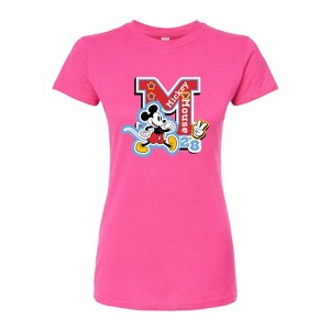 Women's - Disney - Mickey Mouse Fitted Graphic T-Shirt - 1 of 3