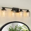 Dovelina Metal Frame Glass Shade Vanity Mirror Lights Wall Light - 2 of 4