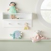 White Lamb Security Blanket Crib Toy - S - Cloud Island™ - image 2 of 3