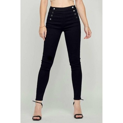 Women's Jetta High Waisted Sailor Skinny Jeans - CELLO