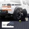 VEVOR Garage Tiles Interlocking, 12 x 12 x 0.53 inch 25 Pack Garage Floor Covering Tiles, Non-Slip Double-Sided Texture Garage Flooring Tiles - 4 of 4