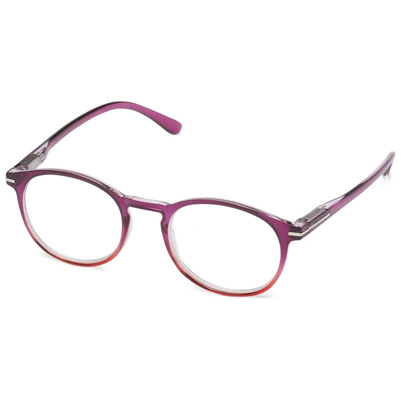 ICU Eyewear Kids Screen Vision Blue Light Filtering Round Glasses - Purple, 3 of 8