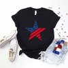 Simply Sage Market Women's Patriotic Star  Short Sleeve Graphic Tee - 3 of 4