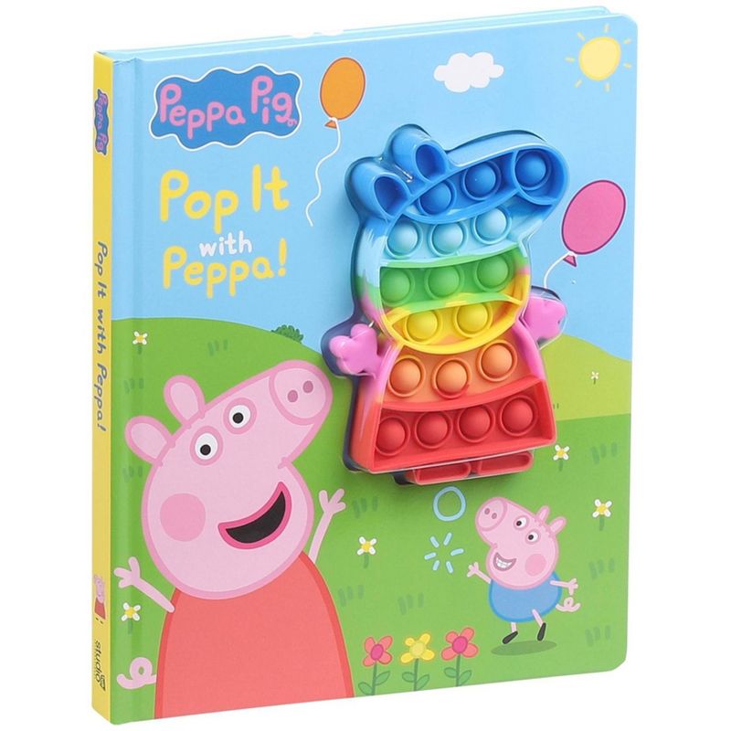Peppa Pig: Pop It with Peppa! - (Book with Pop-It) by  Meredith Rusu (Hardcover), 2 of 5