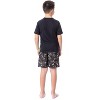 Monster Jam Boys' Grave Digger Truck Sleep Pajama Set Shorts Crewneck Multicolored - 2 of 4
