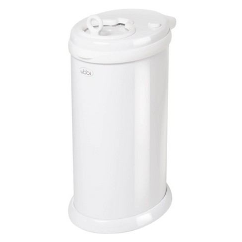 Ubbi Steel Diaper Pail - White : Target