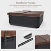 Spa Cover Lift, Hot Tub Cover Lift With Aluminum Structure, Adjustable Length, Reinforced Brackets - 2 of 4