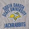 South Dakota State University Official Jackrabbits Logo Adult T-Shirt, Athletic Heather - image 2 of 4