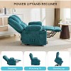 Power Lift Recliner Chair for Elderly,150°Adjustable Lay Flat Lift Chair with Heat and Massage - 2 of 4