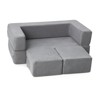 Kids Sofa Couch, Modular Baby Floor Sofa, Toddler Play Couch for Playroom Furniture, Sectional Couch for Children, Convertible Foam and Floor Cushion - 3 of 4