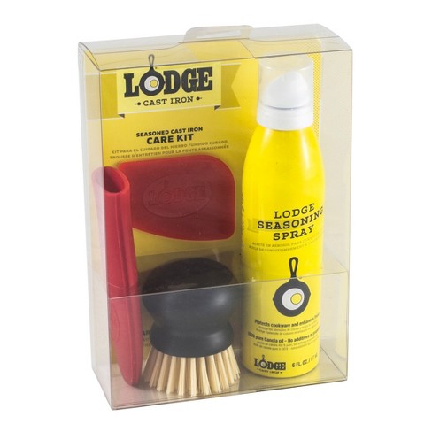 Lodge Cast-Iron Cookware Care Kit, House Cleaning Supplies