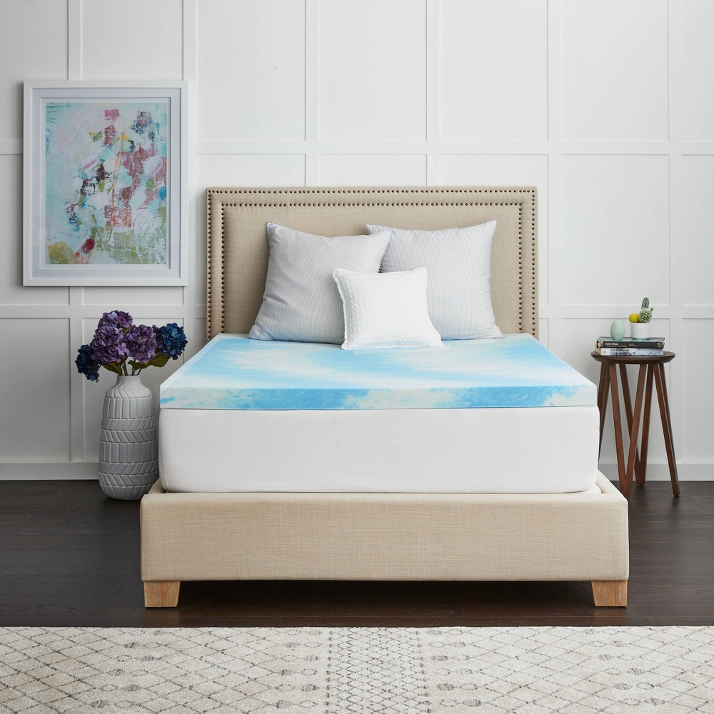 Photos - Mattress Cover / Pad Sealy Full SealyChill 3" Memory Foam Mattress Topper with Cover 